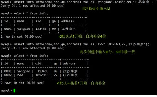 mysql 2 数据库管理